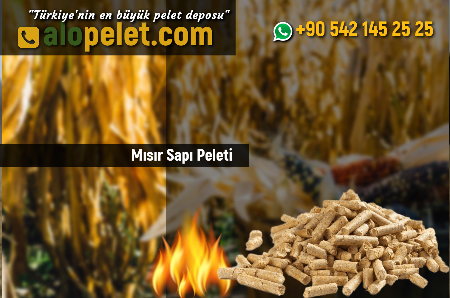 Mısır Sapı Peleti