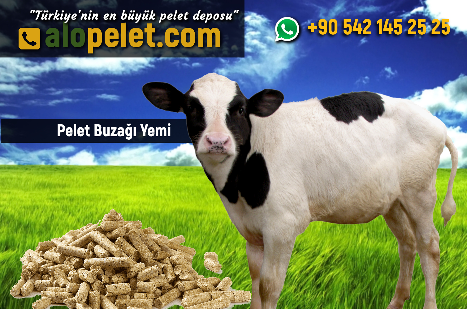 Pelet Buzağı Yemi